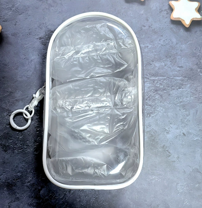 Large Clear Bag – Fits Crochet Dolls! 