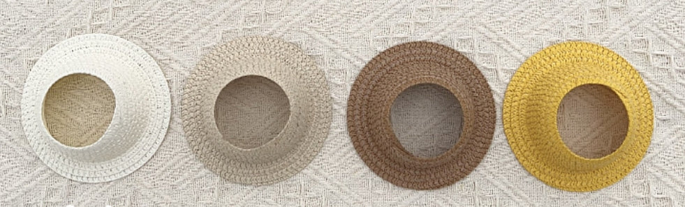 Straw Sun Hat for doll
